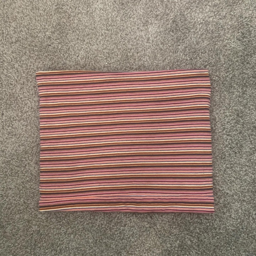 BRANDY MELVILLE multicolor tube top